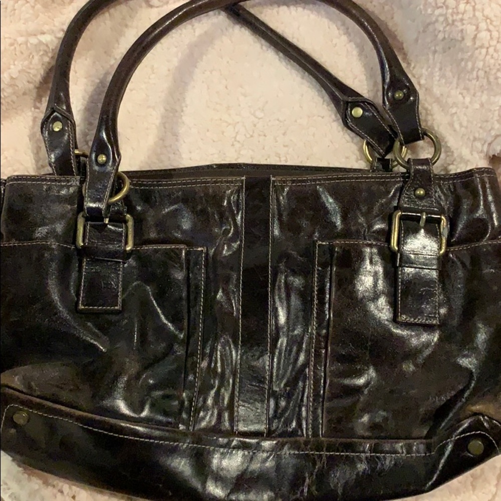 Like new Kenneth Cole Brown  Purse